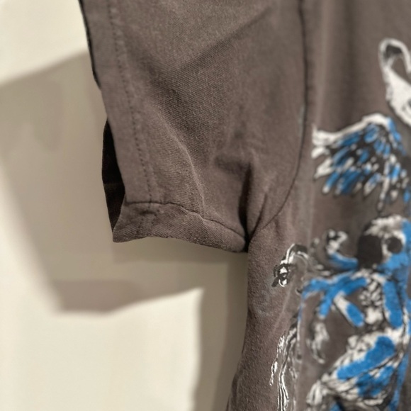 Tapout MPS Shirt Mens Sz:L Gray Graphic Skater Grunge Punk MMA Y2K Tee. - Picture 7 of 10